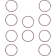 (image for) Genuine James Gaskets Main Drive Gear Spacer (Viton®) O-Ring