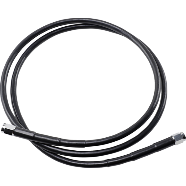 (image for) Drag Specialties Black Vinyl-Coated Stainless Steel Brake Line 54"