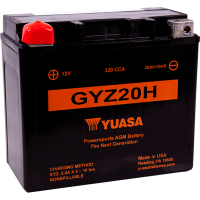(image for) Yuasa High-Performance Factory-Activated AGM Maintenance-Free Battery for Ducati 907 I.E. Paso 90-94