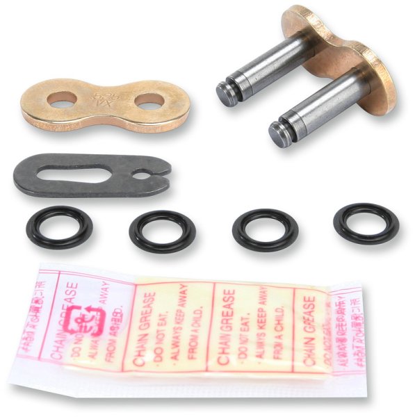 (image for) DID D.I.D 525VX Professional X-Ring Chain - Clip Connecting Link, Gold