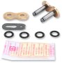 (image for) D.I.D 525VX Professional X-Ring Chain - Clip Connecting Link, Gold
