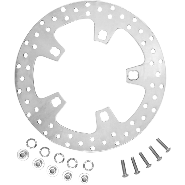 (image for) Coastal Moto Custom 11.5" Front Rotor, Polished Stainless