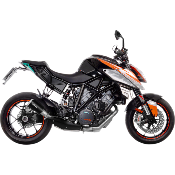 (image for) LEOVINCE LV-10 Black stainless steel Slip-On for KTM 1290 Super Duke R/GT 17-18