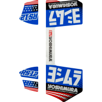 (image for) Yoshimura RS-12 Decal Kit - Blue