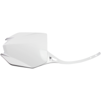 (image for) Front Number Plate - White
