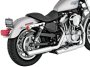 (image for) 3" Twin Slash Slip-On Muffler Chrome