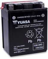 (image for) Yuasa High-Performance AGM Maintenance-Free Battery for Honda CX650C Custom 83