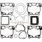 (image for) Cometic Top End Kit for Husqvarna TC 125 16-18