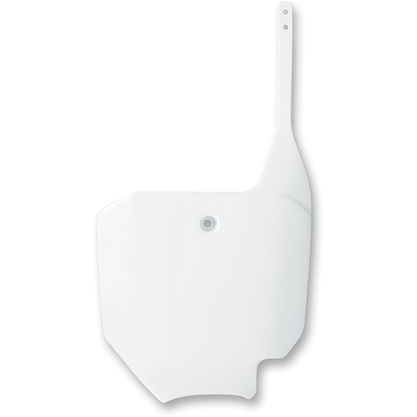 (image for) UFO Front Number Plate - White