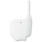 (image for) UFO Front Number Plate - White