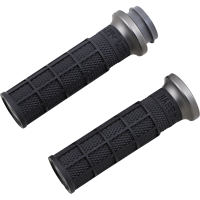 (image for) Hart-Luck Lock-On Grips Black/Gun Metal