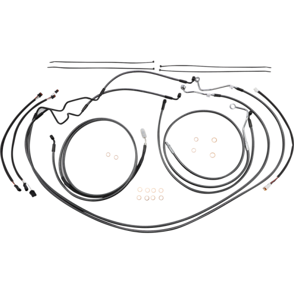 (image for) MAGNUM KarbonFibr Handlebar Installation Kit (15"-17" Apes)