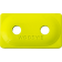 (image for) Double Digger® Aluminum Support Plate, Hi-Viz Yellow, 48 Pkg