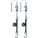 (image for) Silver 1" Soft-Tye Tie-Downs