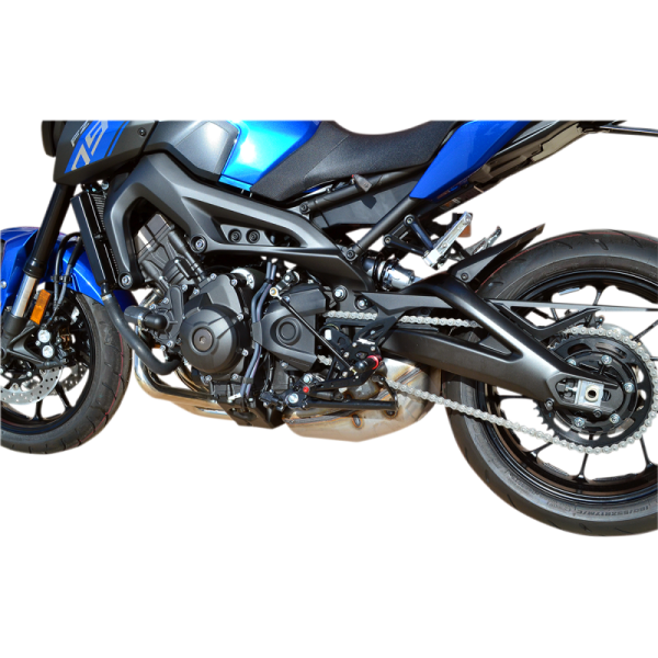 (image for) HOT BODIES MGP Rear Lever Set for Yamaha FZ-09/MT-09/FJ-09 14-20 - Black