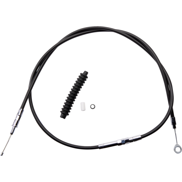 (image for) Drag Specialties High Efficiency Black Vinyl Clutch Cable