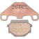 (image for) DP Brakes Standard Rear Brake Pad for Kawasaki KL650A KLR 87-07
