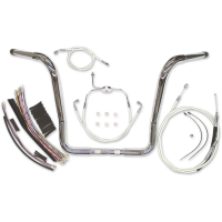 (image for) Caliber Bagger Bar Kit 12" - Chrome