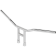 (image for) Biltwell Tyson Slotted 1" Handlebar - Chrome
