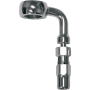 (image for) 7/16" 90° chrome banjo w/ stainless fittings