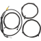 (image for) LA Choppers Midnight Braided Complete Kit for 21-23 FLTRX/S/ST (12-14in.)