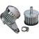 (image for) Crankcase vent filter kit w/ chrome base