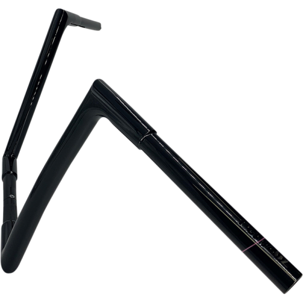 (image for) FAT BAGGERS INC Flat Top Handlebar Gloss Black 14 Inch