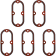 (image for) Primary/Derby/Inspection Cover Gaskets - 00-06 Softail and 99-05 Dyna inspection cover (Foamet)
