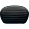 (image for) Sissy Bar Pad Pleated Dull Black Vinyl