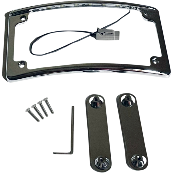 (image for) Custom Dynamics Illuminated Frame Chrome (14-22 CVO)