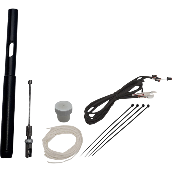 (image for) FAT BAGGERS INC EZ Install Kit Braided 12"