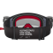 (image for) Alpinestars Supertech Goggle with Roll-Offs, Corp Black/Gray with Clear Lens
