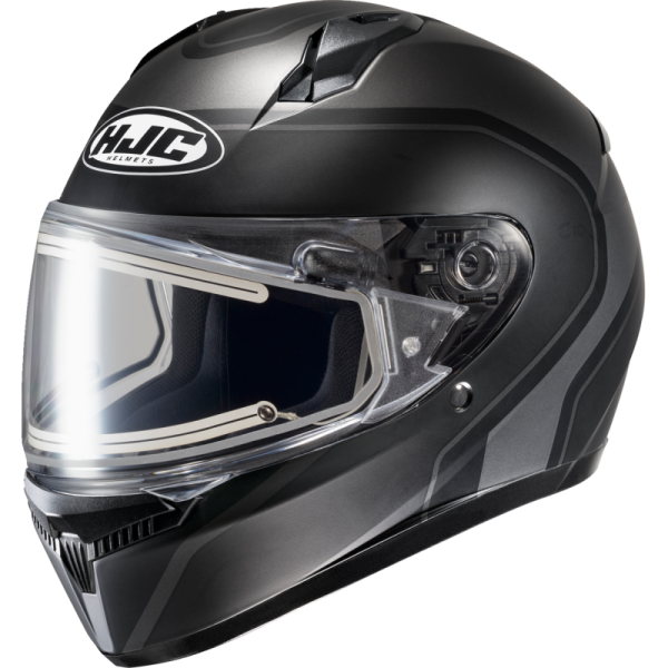 (image for) HJC C10 Elie Helmet - Semi-Flat Black/Gray - Size S
