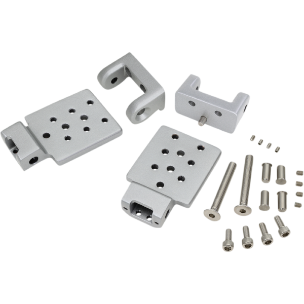 Show Chrome Passenger Board Riser Set for Honda GL1800 Gold Wing 18-21