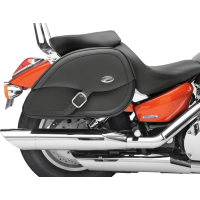 (image for) Saddlemen Drifter Teardrop Saddlebags with Shock Cutaway