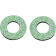 (image for) Renthal Grip Donutz - White on green