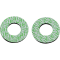 (image for) Renthal Grip Donutz - White on green