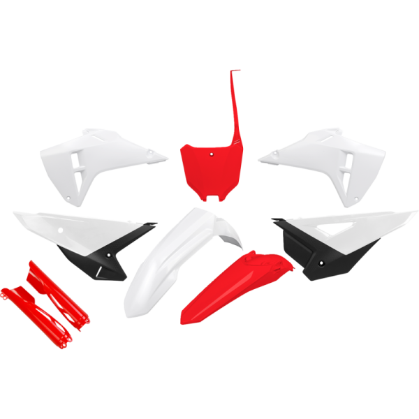 (image for) UFO Body Kit - Honda CRF450R 25-26 - White/red