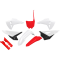 (image for) UFO Body Kit - Honda CRF450R 25-26 - White/red