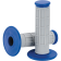 (image for) Moose Offroad Qualifier Grips - Half Waffle Gray/blue