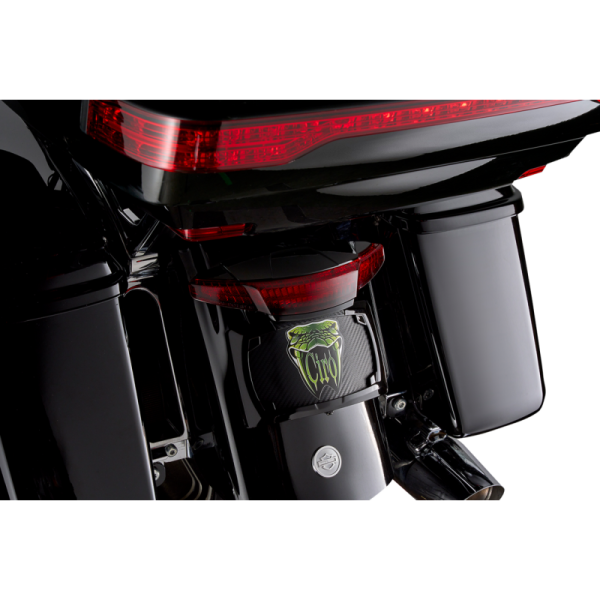 (image for) CIRO LLC Lightstrike Taillight Black/Red (Touring)