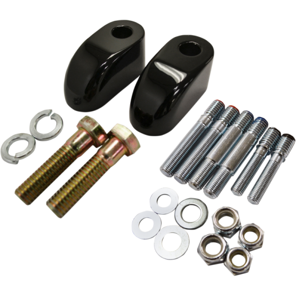 (image for) Baron Handlebar Riser Adapters/Extensions - Gloss Black