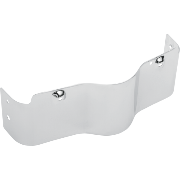 (image for) Drag Specialties Lower Batwing Fairing Skirt - Steel Chrome-Plated