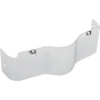 (image for) Drag Specialties Lower Batwing Fairing Skirt - Steel Chrome-Plated