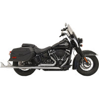 (image for) True Duals 33" Fishtail Mufflers (W/ Baffle) Chrome