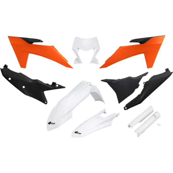 (image for) UFO Complete Body Kit - White/orange/black/white