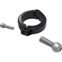 (image for) Gen 1 Aluminum Clamp for 1 1/2" Round Bars, Black