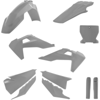(image for) Acerbis Full Plastic Kit - Gray
