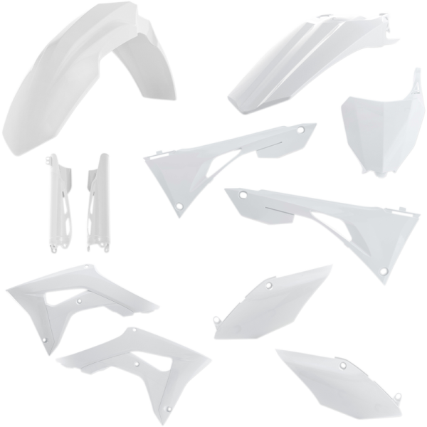 (image for) Acerbis Replacement Plastic Full Kit - White
