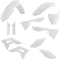 (image for) Acerbis Replacement Plastic Full Kit - White
